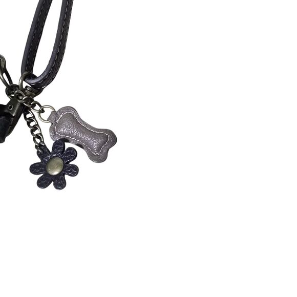 CHALA GOLDEN RETRIEVER DOG CELL PHONE CROSSBODY PURSE TURQUOISE BLUE - Picture 8 of 10